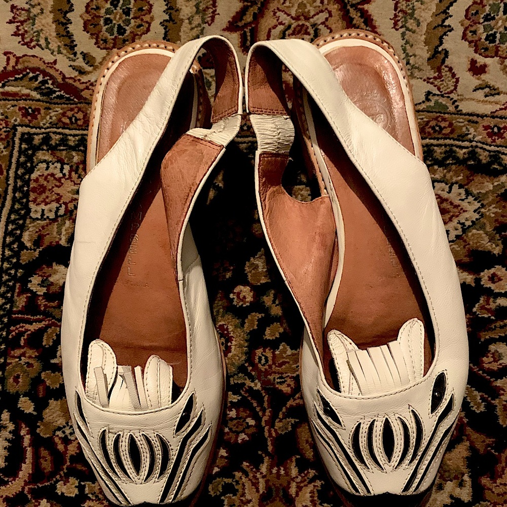 Jeffery Campbell zebra slides